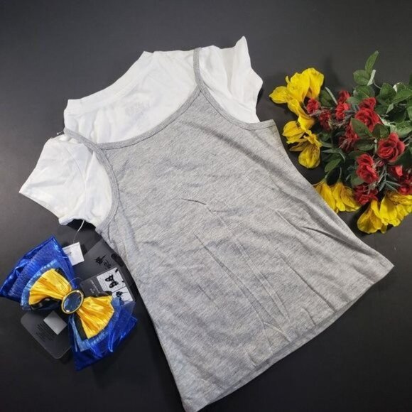 Disney Star Wars BB 8 Blouse Girl Tank Short Sleeved Shirt Graphic Tee Shirt - Picture 5 of 12